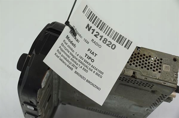 РАДИО FIAT TIPO II 2018