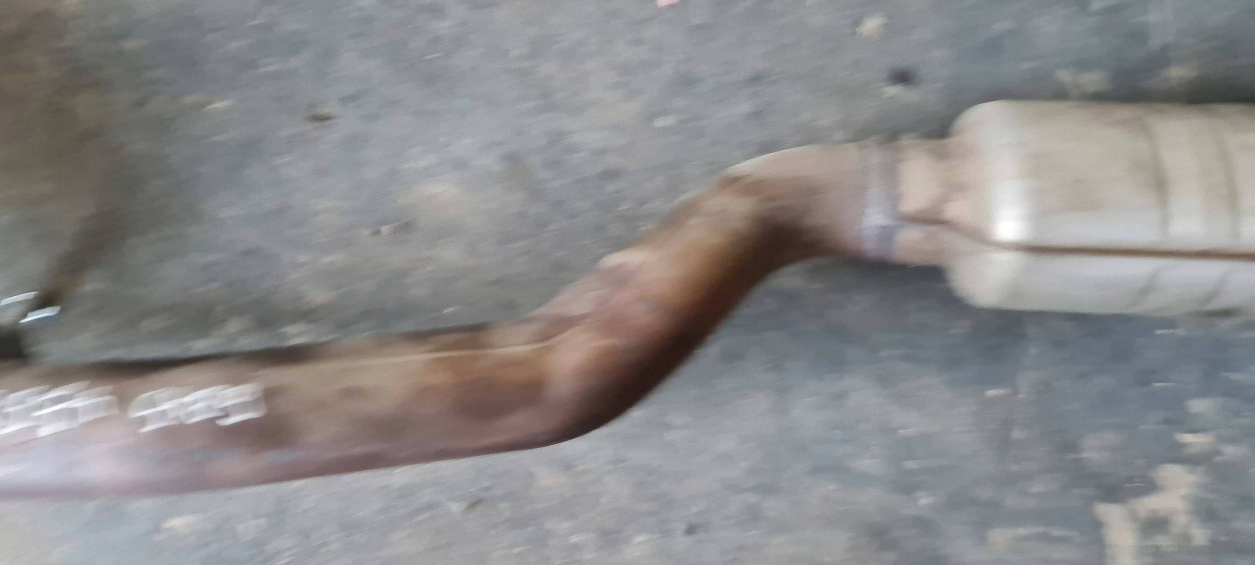 S4 B9 8W pipe exhaust net left 3.0 TFSI 8W0253211C S5 8W