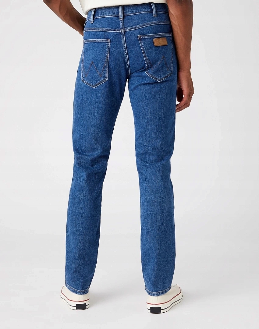Pánské jednoduché džíny Wrangler Greensboro The Stone Ride W15QYI39U 46/30