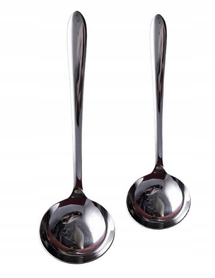 AMEFA 2 SZTUĆCE ZESTAW CUBA ŁYŻKA STALOWA DO SOSU WAZOWA CHOCHLA NABIERKA Marka Amefa