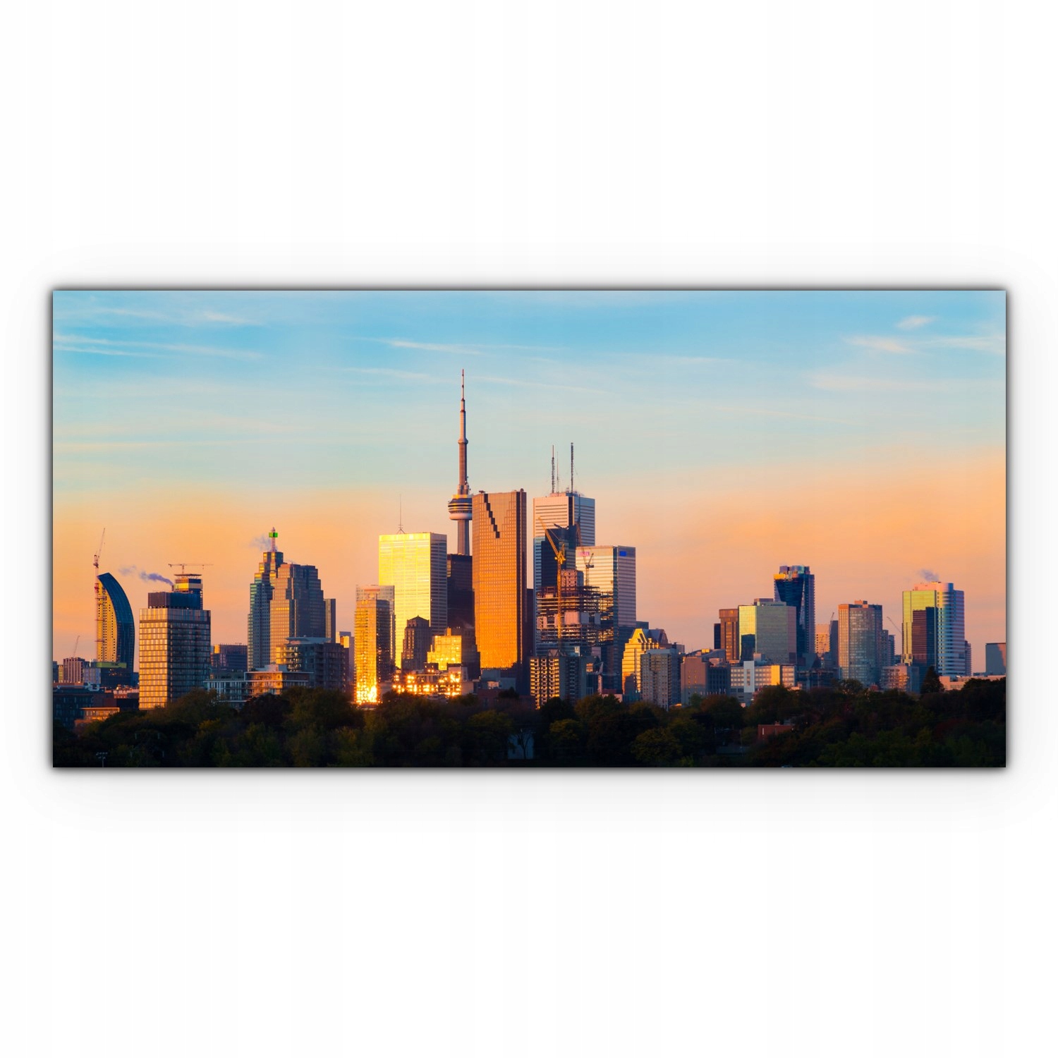 

Obraz płótno canvas 140x70 Toronto Zachód Słońca