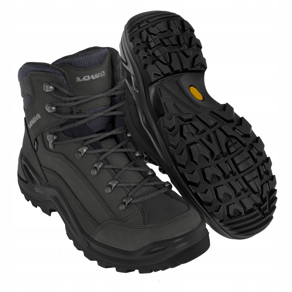 Turistické vysoké trekové boty Lowa Renegade Gtx MID Dark Grey 41,5