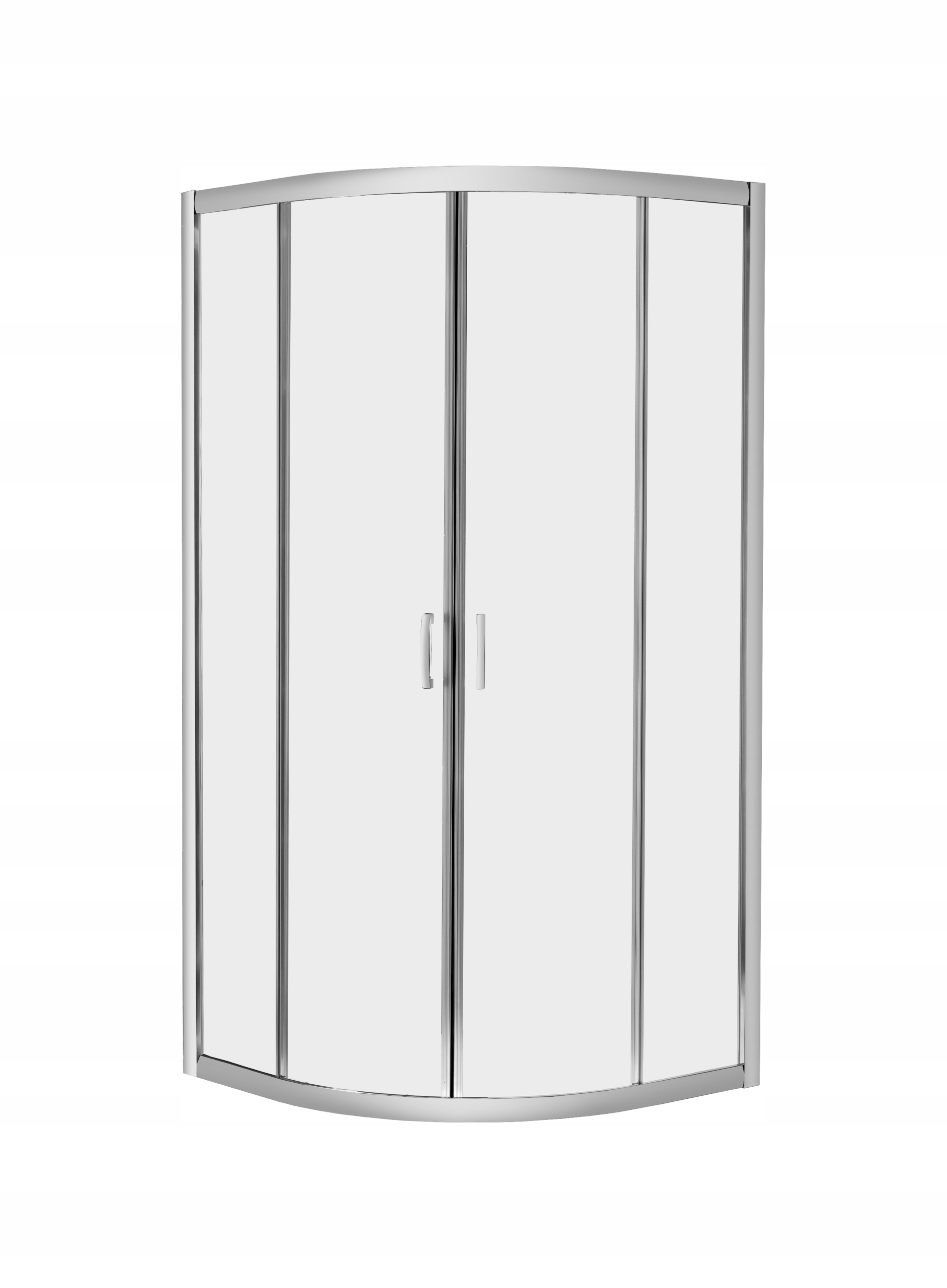 Radaway Premium Plus A 100 cm půlkruhová chromovaná barva