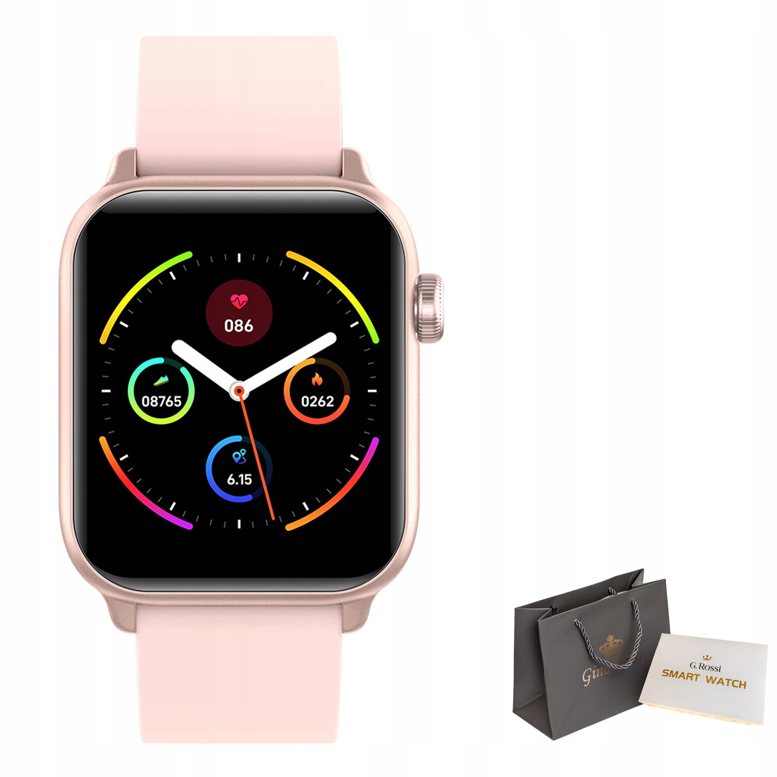 

Smartwatch G. Rossi Zegarek Kroki Ciśnienie Tlen
