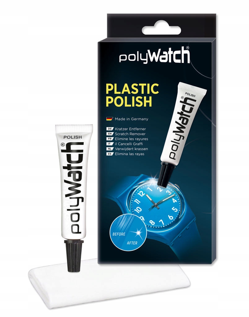 

Polywatch do usuwania, polerowania szkieł| Akryl