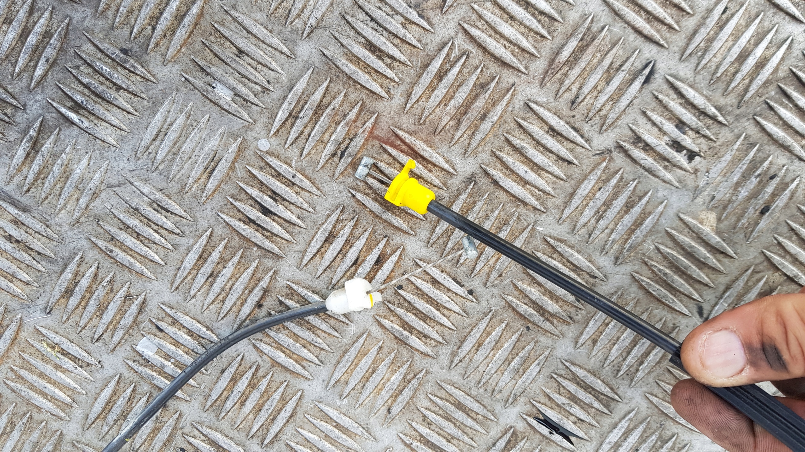CITROEN C4 lock door right rope 3D