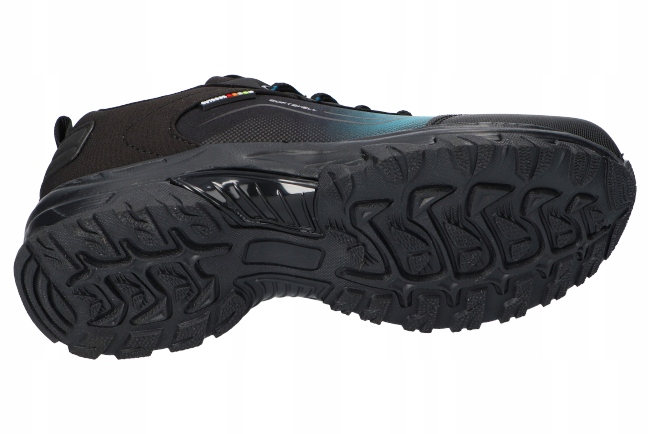 AMERICAN CLUB WT218 TREKKINGI BUTY SPORTOWE SOFTSHELL MEMORY FOAM BLUE 41 Kolor czarny