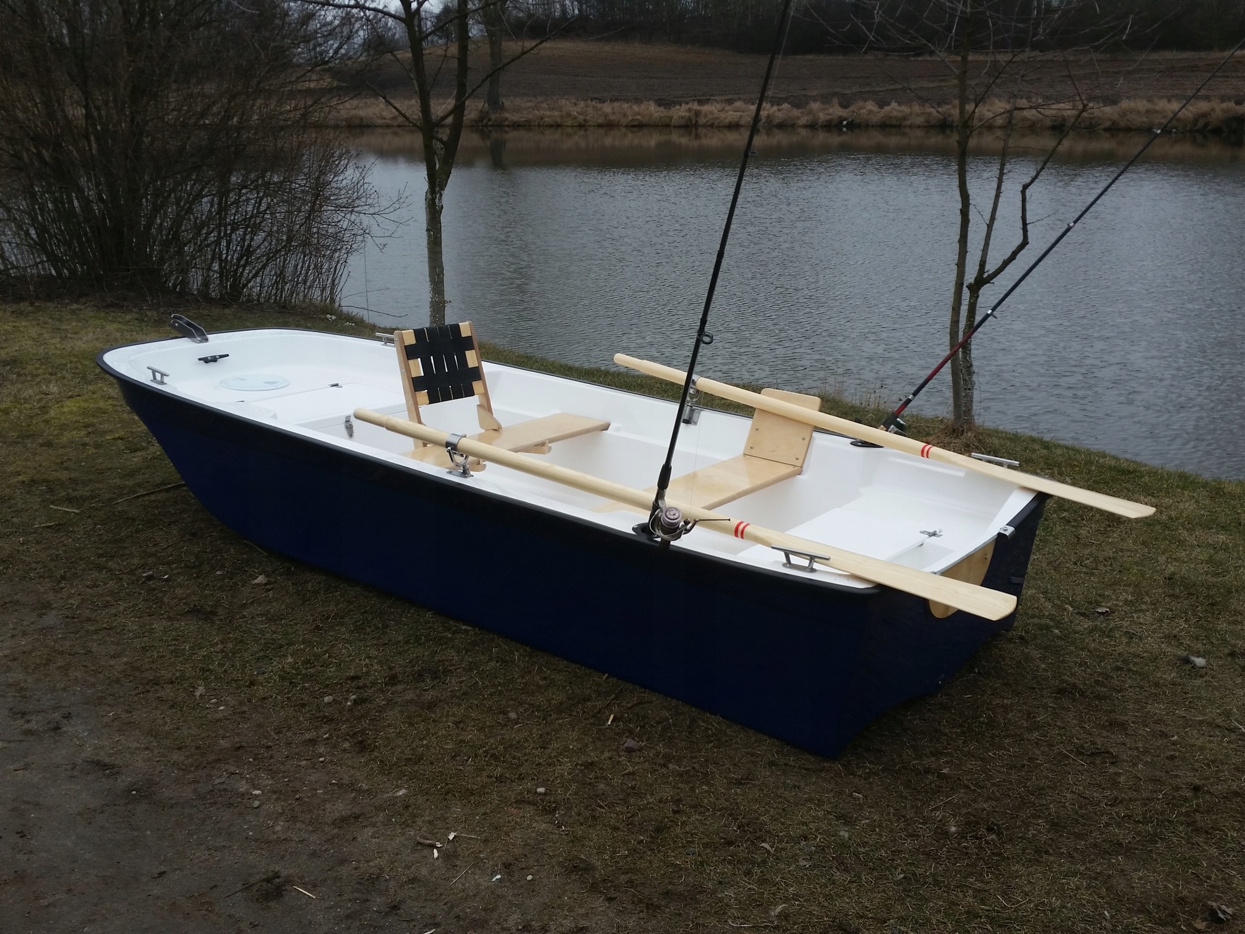 човен гребний рибальський човен FF 340 тролінг тип гребний човен