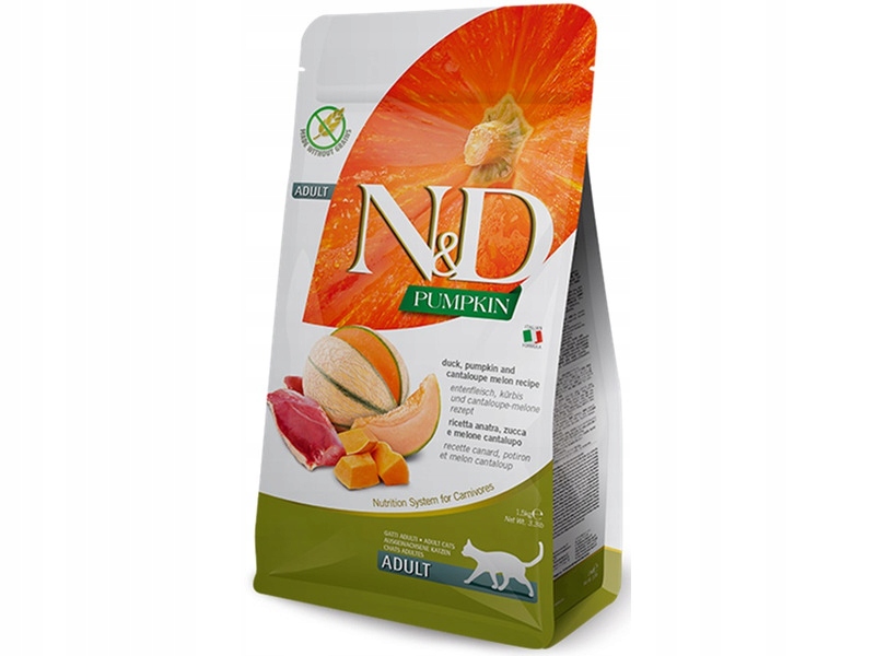 Karma dla kota Farmina N&d Kaczka z dynią i melonem Cantaloupe 5 kg