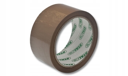 

Taśma pakowa brązowa Szeroka Stalco S-38240