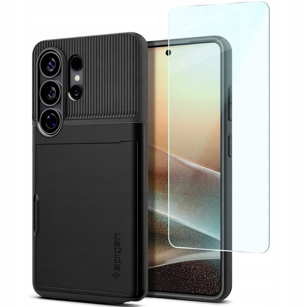 Etui Spigen Slim Armor Cs do Galaxy S26 Ultra ze schowkiem na karty szkło