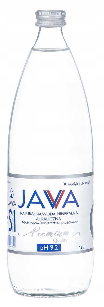 Ásványvíz java lúgos szénsavmentes 860 ml kárpáti víz