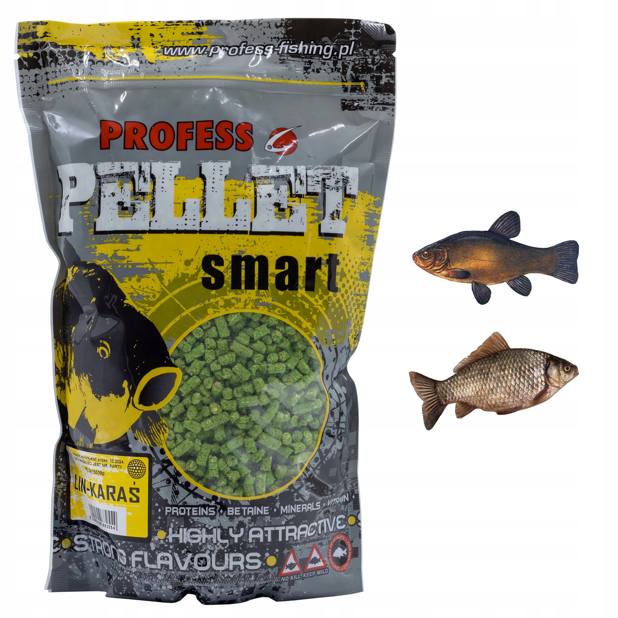 Pellet zanętowy Smart 5 mm LIN KARAŚ 700 g Profess