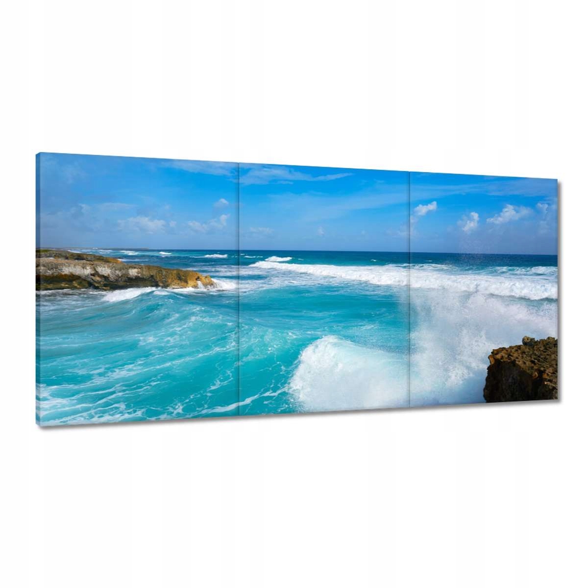 Obrazy 180x90 Nepokojné more Vlny