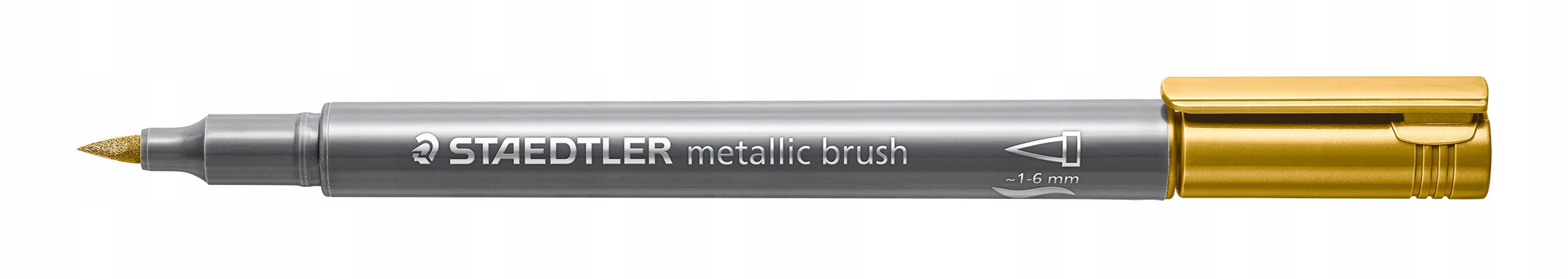 

Marker metaliczny pędzelkowy 1-6mm Staedtler Złoty