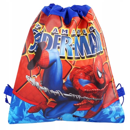

Worek do przedszkola Spiderman na buty wf plecak