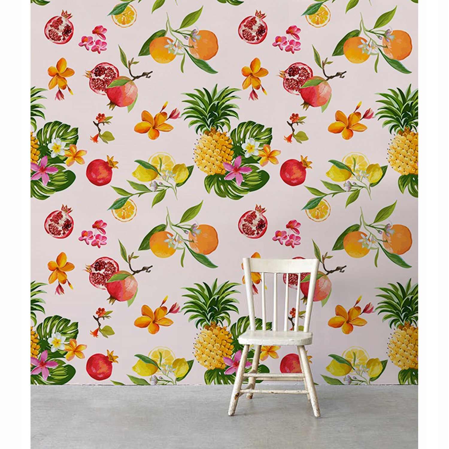 

Fototapeta Egzotyczne owoce i flaming 104x70 cm