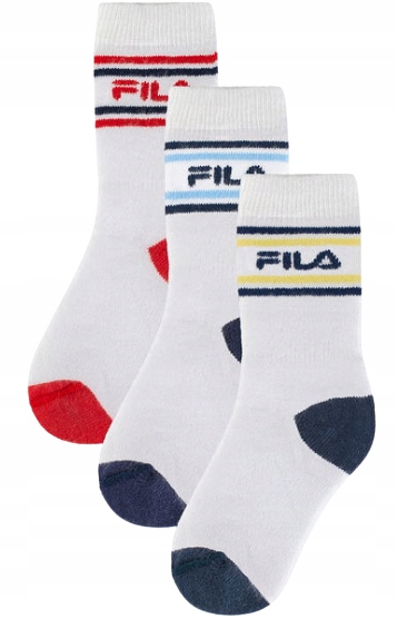 

Skarpetki Niemowlęce Fila 3 pack 0-6 miesięcy