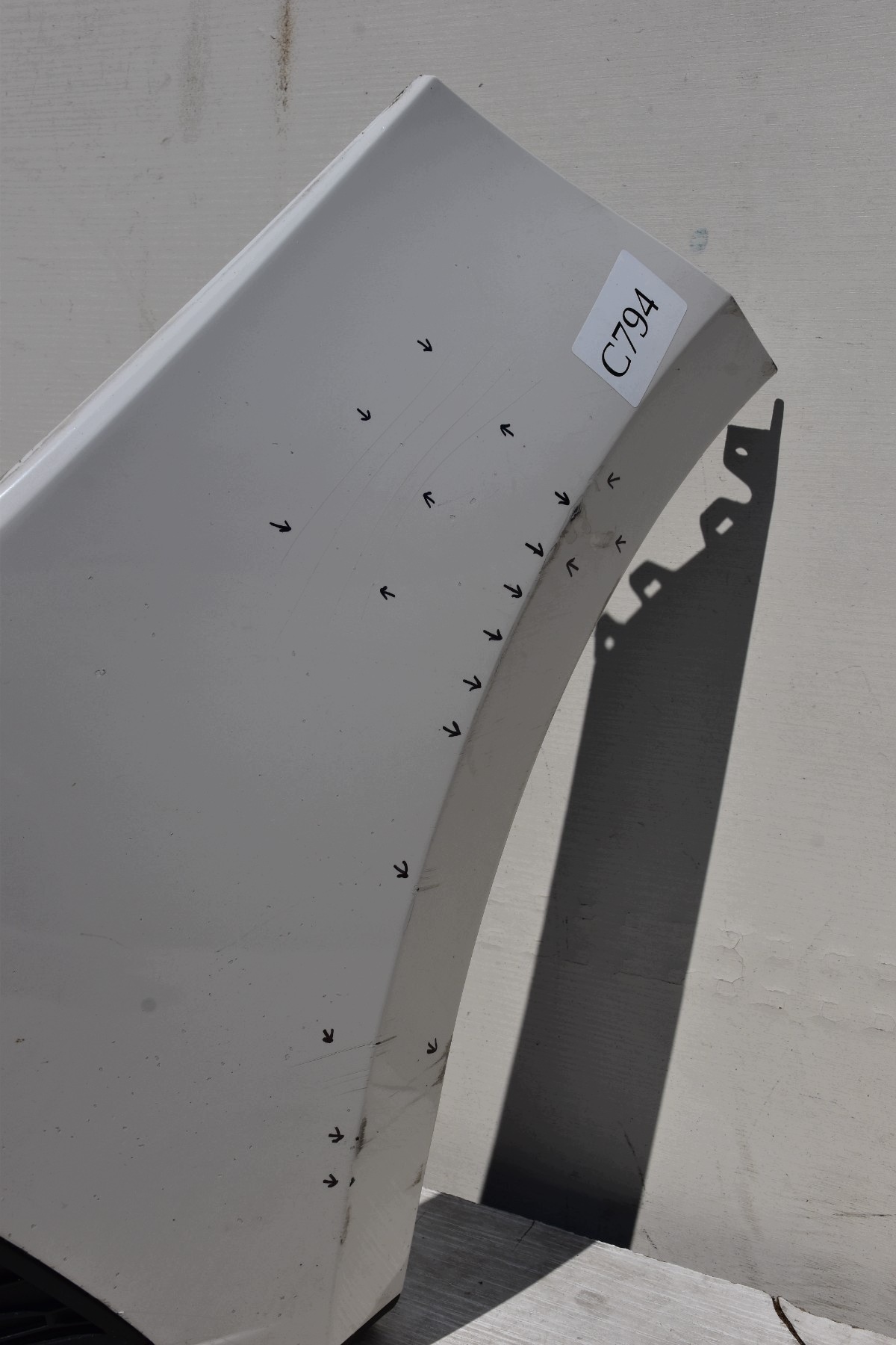 bumper front SEAT LEON III Przedlift 2012-2016 kod lakieru: LB9A