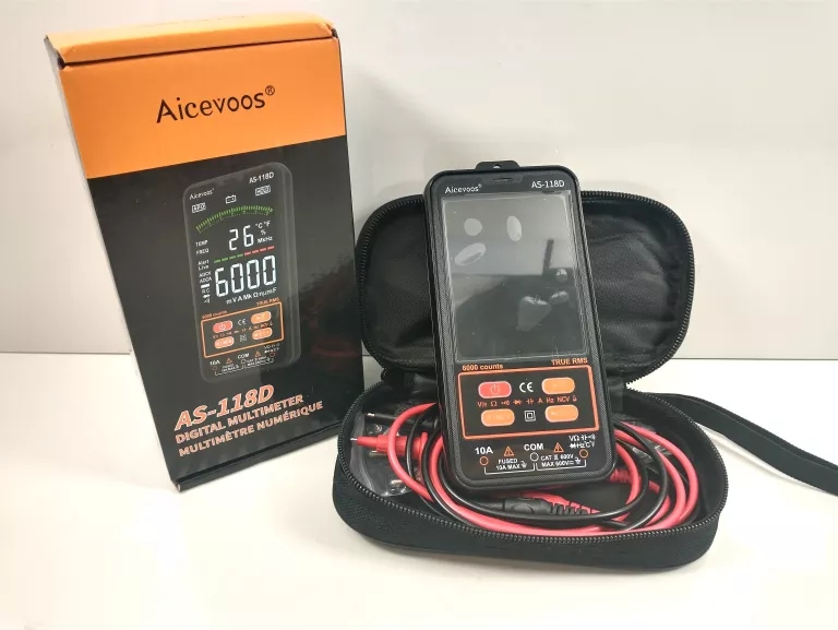 Inteligentny Miernik Multimetr Woltomierz True RMS 2000