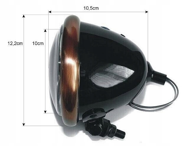 REFLEKTOR LIGHTBAR LAMPA PRZÓD 4,5 CALA CZARNY Producent Motolp