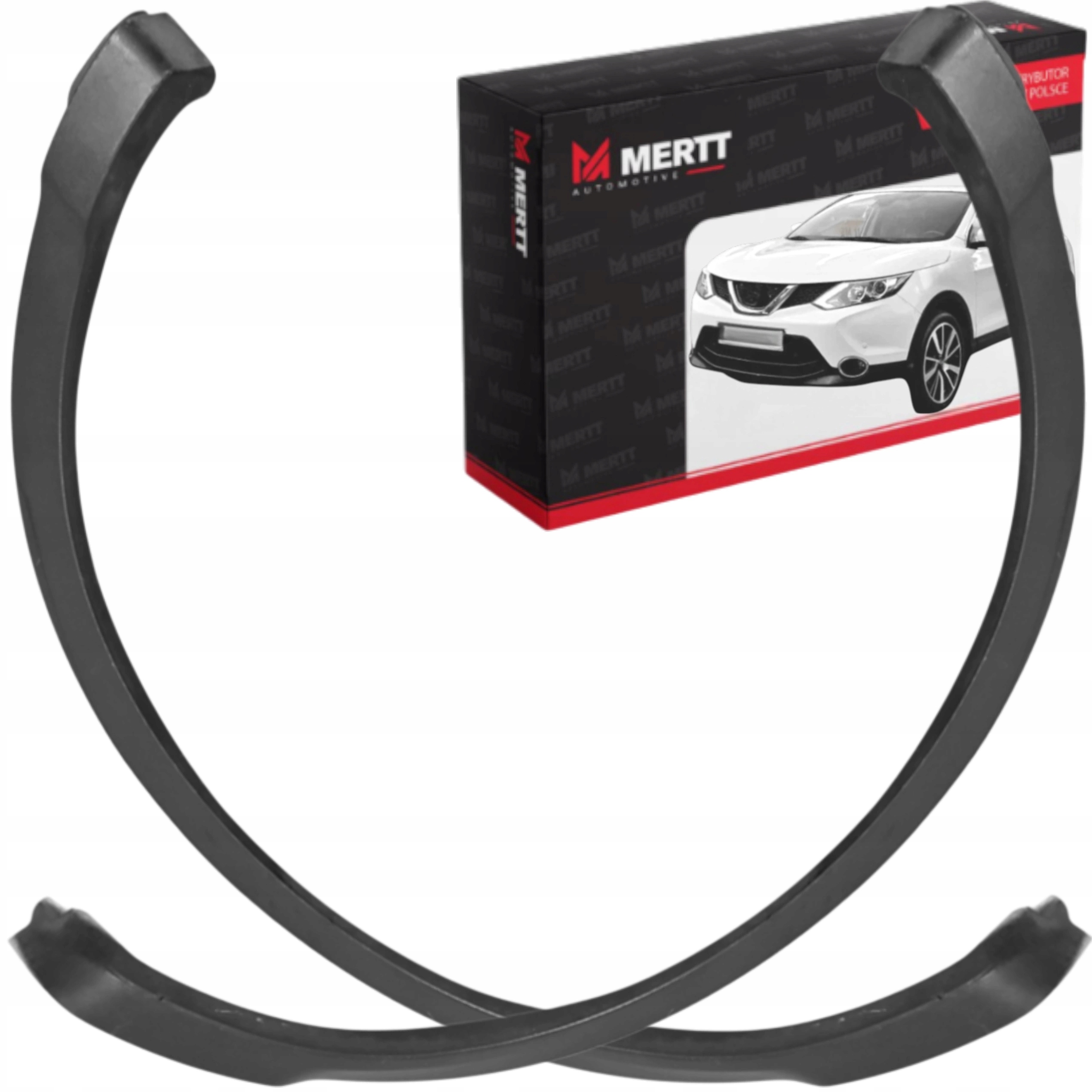 Lišta Krytky Blatníků Zadní Pravá Nissan Qashqai 2014-2017 Komplet