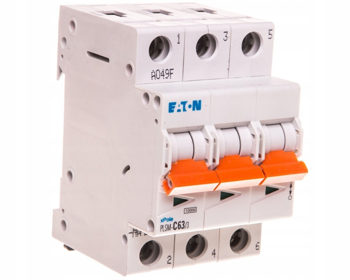 

Wyłącznik nadprądowy 3P C 63A Ac PLSM-C63/3-MW