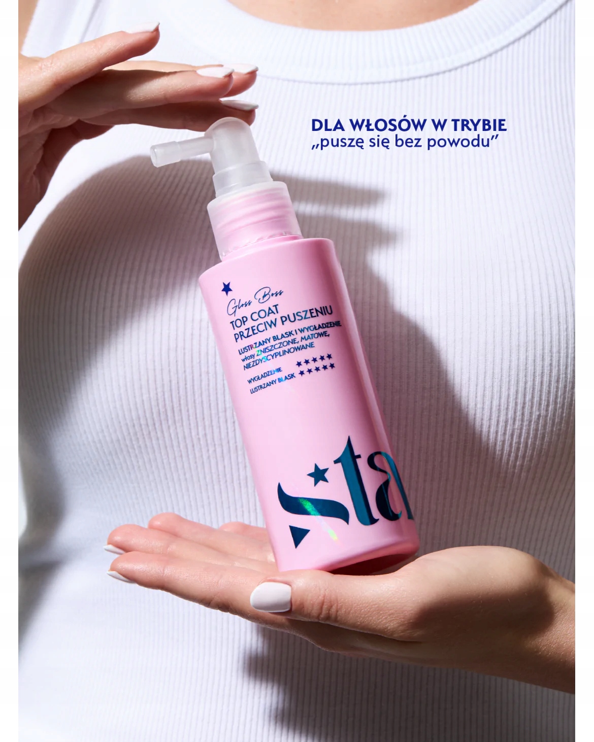 STARS TOP COAT DO WŁOSÓW PRZECIW PUSZENIU SIĘ WYGŁADZAJĄCY NADAJĄCY BLASK Stan opakowania oryginalne
