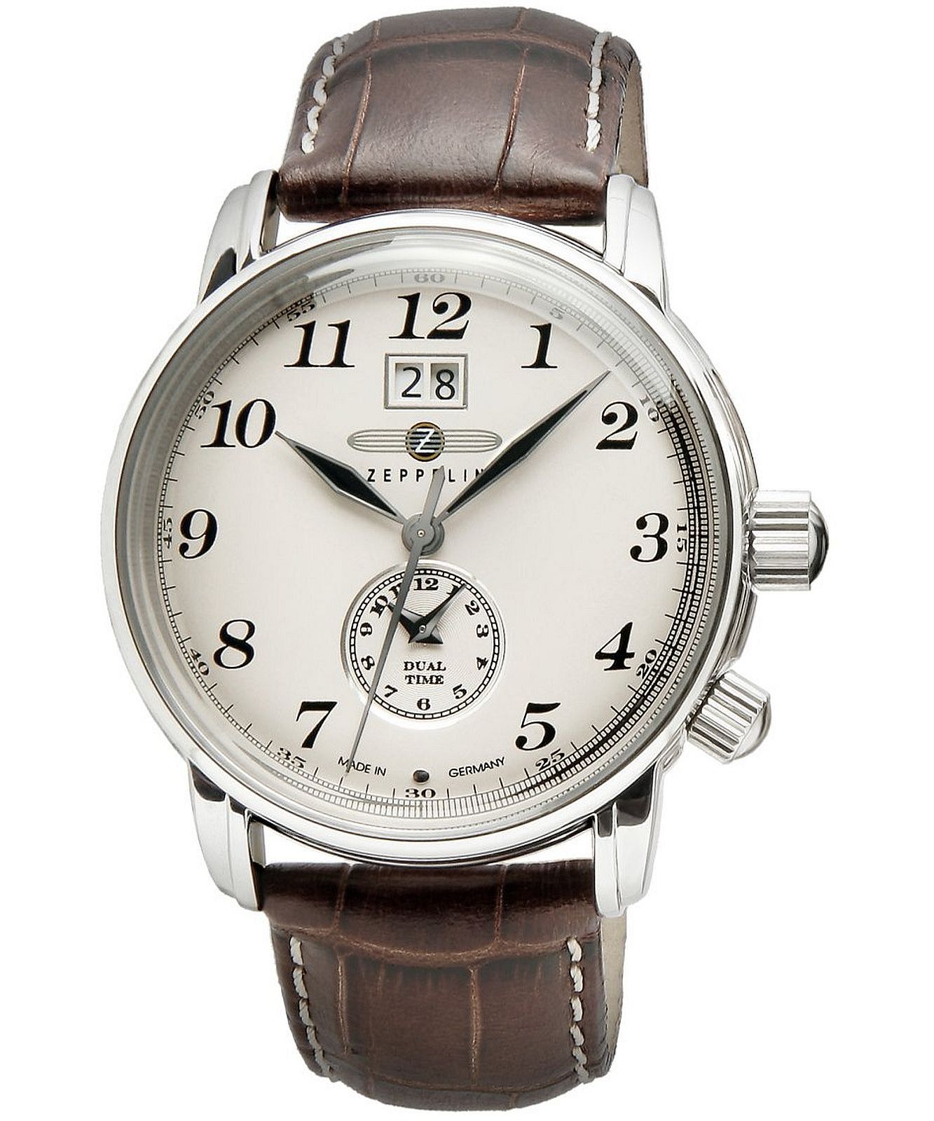 Pánské hodinky Zeppelin LZ127 Graf Zeppelin Dual Time Zeppelin-7644-5