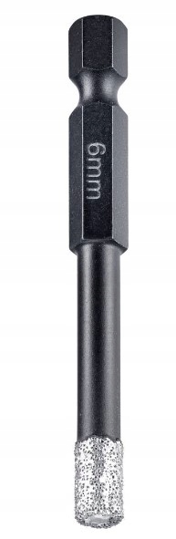 Wiertło diamentowe do ceramiki, płytek, gresu 6mm na wkrętarkę KWB Kod producenta 500306