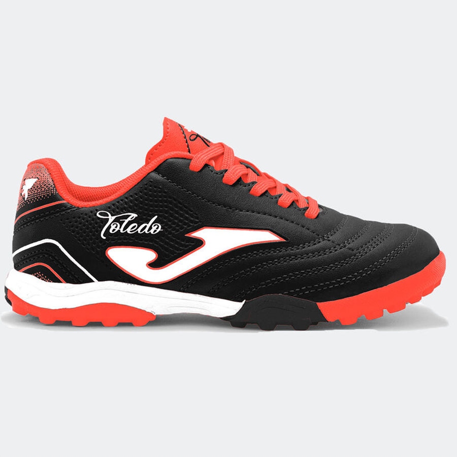 Joma Toledo buty dziecięce do piłki nożnej turf TOJS2601TF czarne