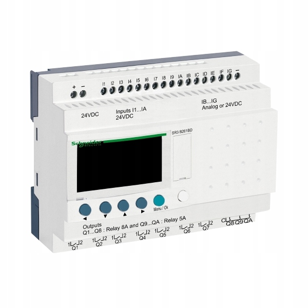 Relé Schneider Electric 24 V IP20 10 A SR3B261BD