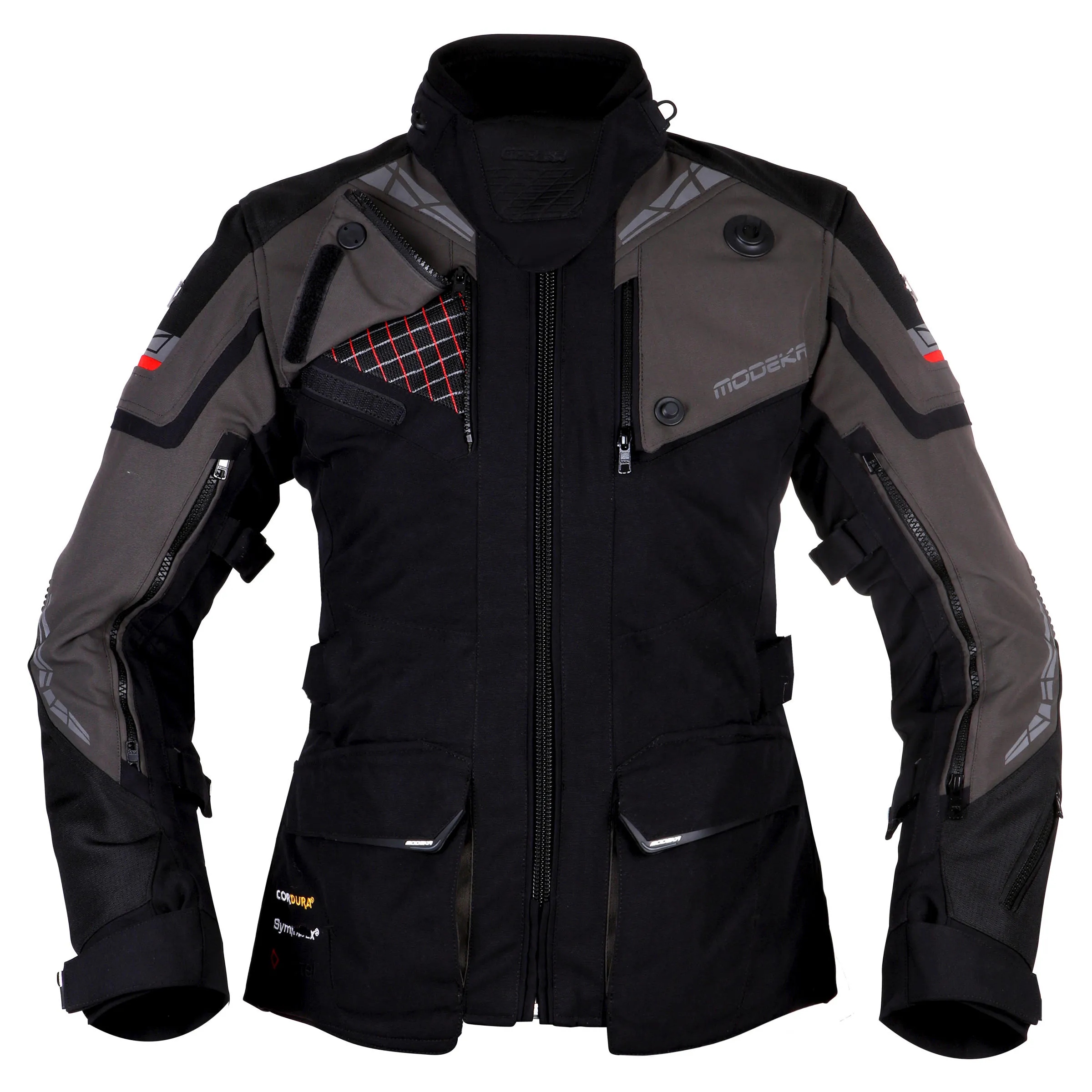 Modeka Panamericana II Black Anthracite Dámska Textilná Motocyklová Bunda
