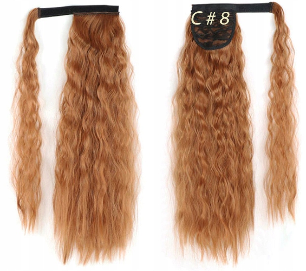 

Kucyk Falowany Curly Treska Syntetyczna Rudy