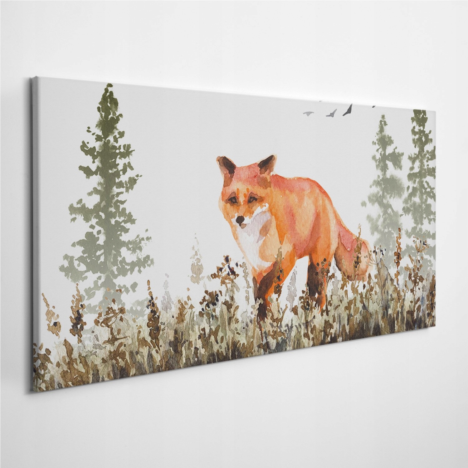 

Foto-obraz na płótnie Krajobraz Lis Łąka 120x60 cm