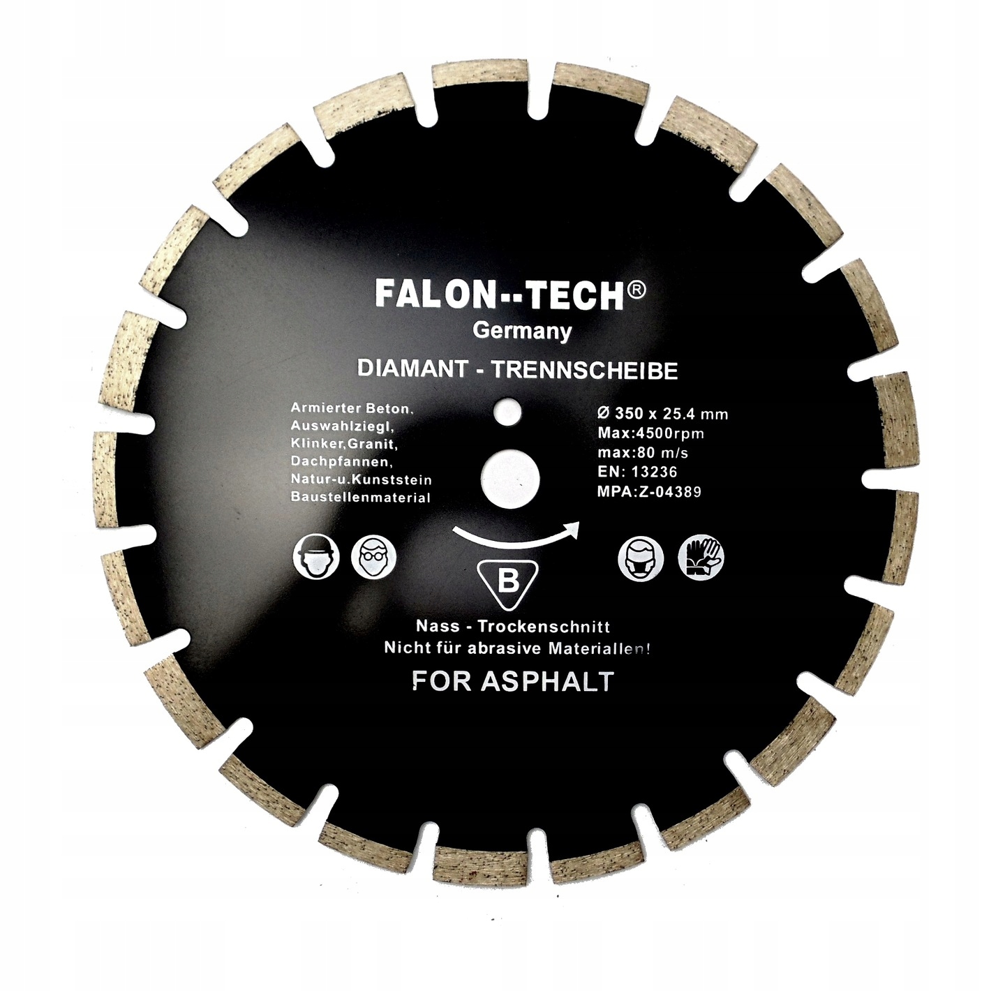 

Falon Tech Tarcza Diamentowa 350 Do Betonu Asfaltu