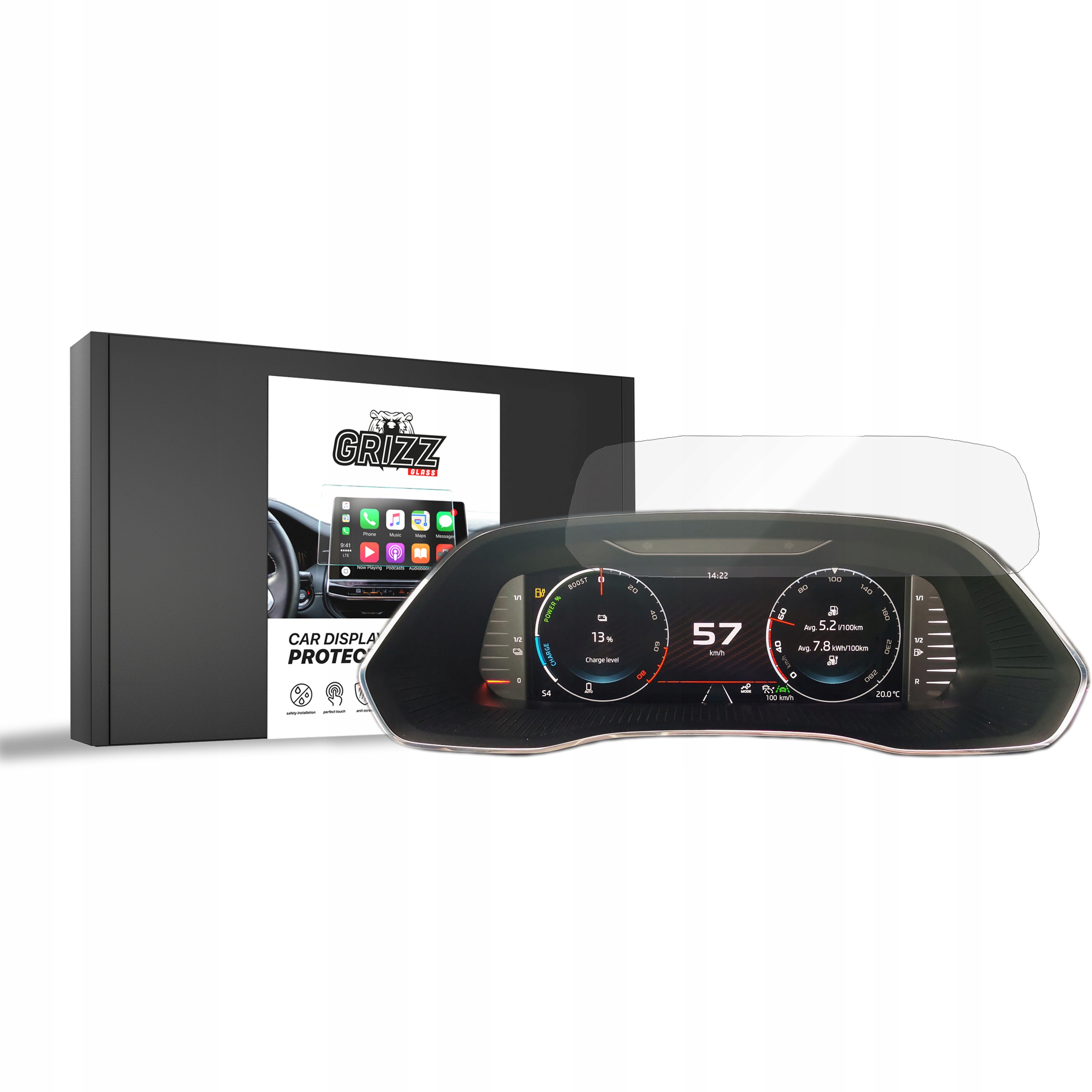 Fólie pro Škoda Octavia 4 Virtual Cockpit 10,25" (2020-2024)