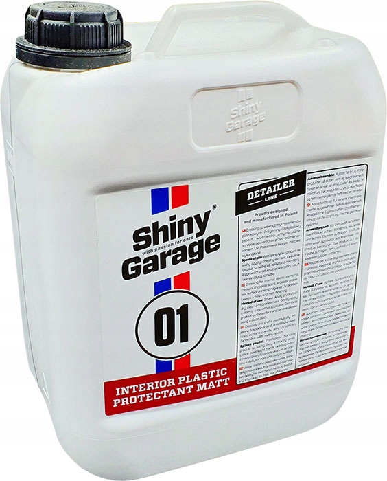 SHINY GARAGE INTERIOR PLASTIC DRESSING COCKPIT MAT