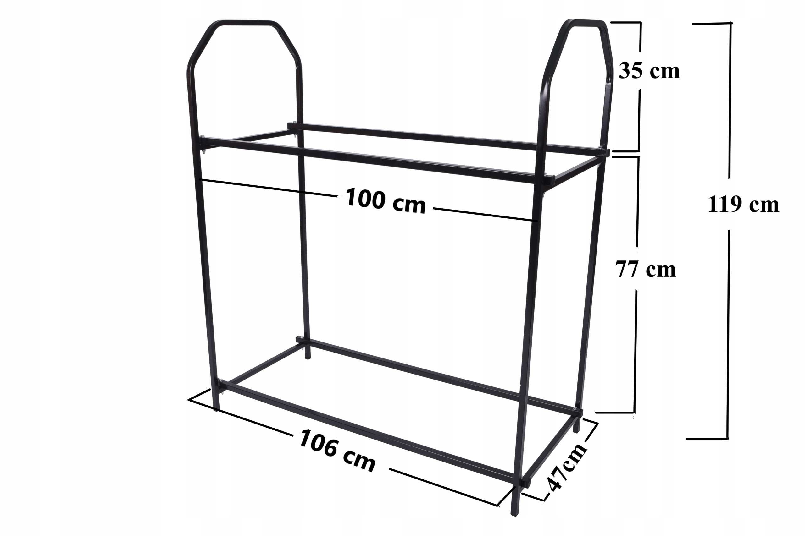 STOJAK WIESZAK REGAL NA 8 OPON 8x235 Producent code SN8 004