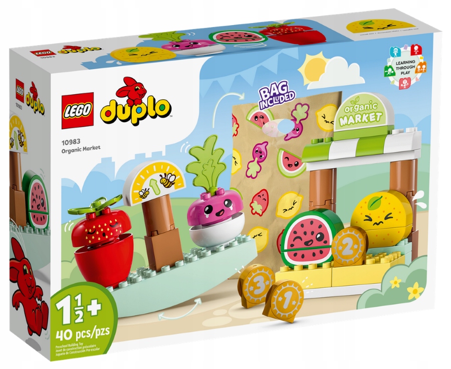 Lego Duplo 10983 Ryneček bio stavebnice