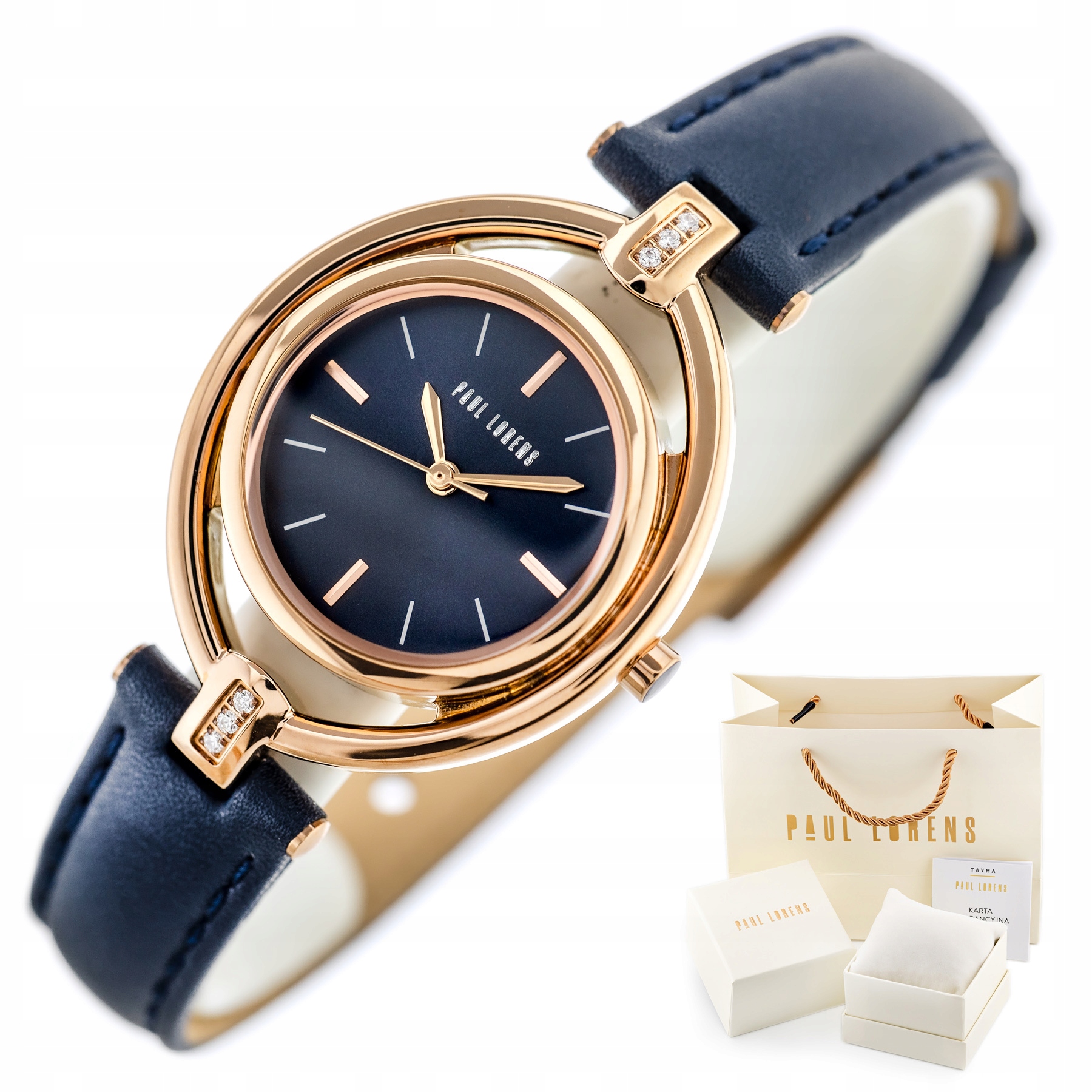 Dámské Hodinky Paul Lorens PL13628A-6F3 (zg555m) Box Gravírování