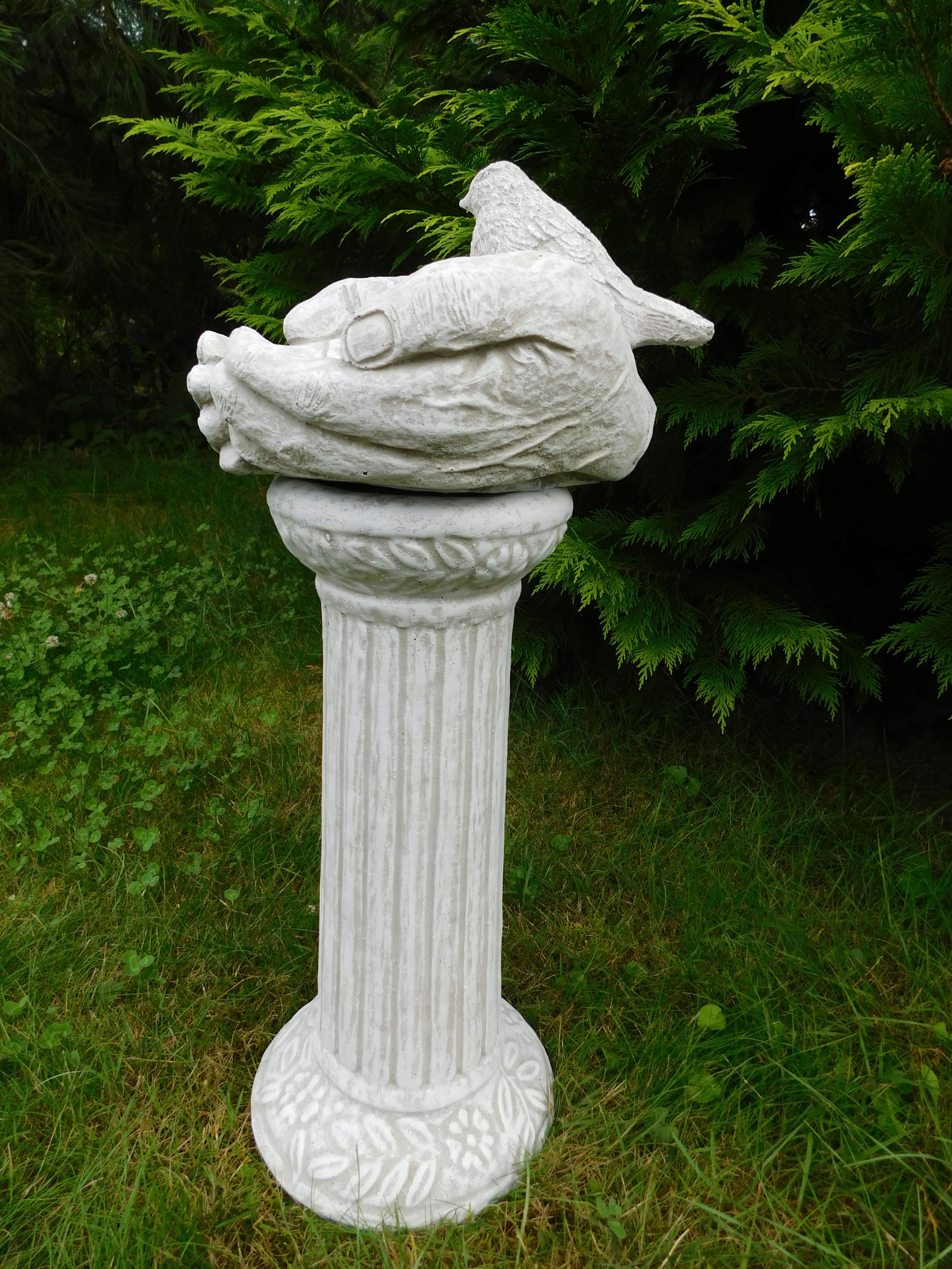 Poidło poidełko dla ptaków + kolumna ZESTAW Kod producenta s07