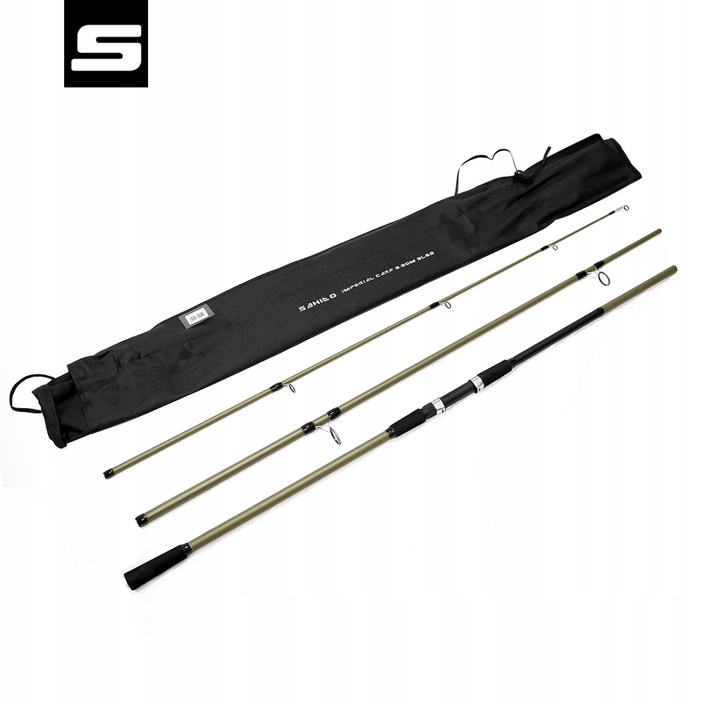 Wędka Karpiowa Sahido IMPERIAL CARP ROD 330 3LBS 3 SEKCJE Liczba przelotek 6