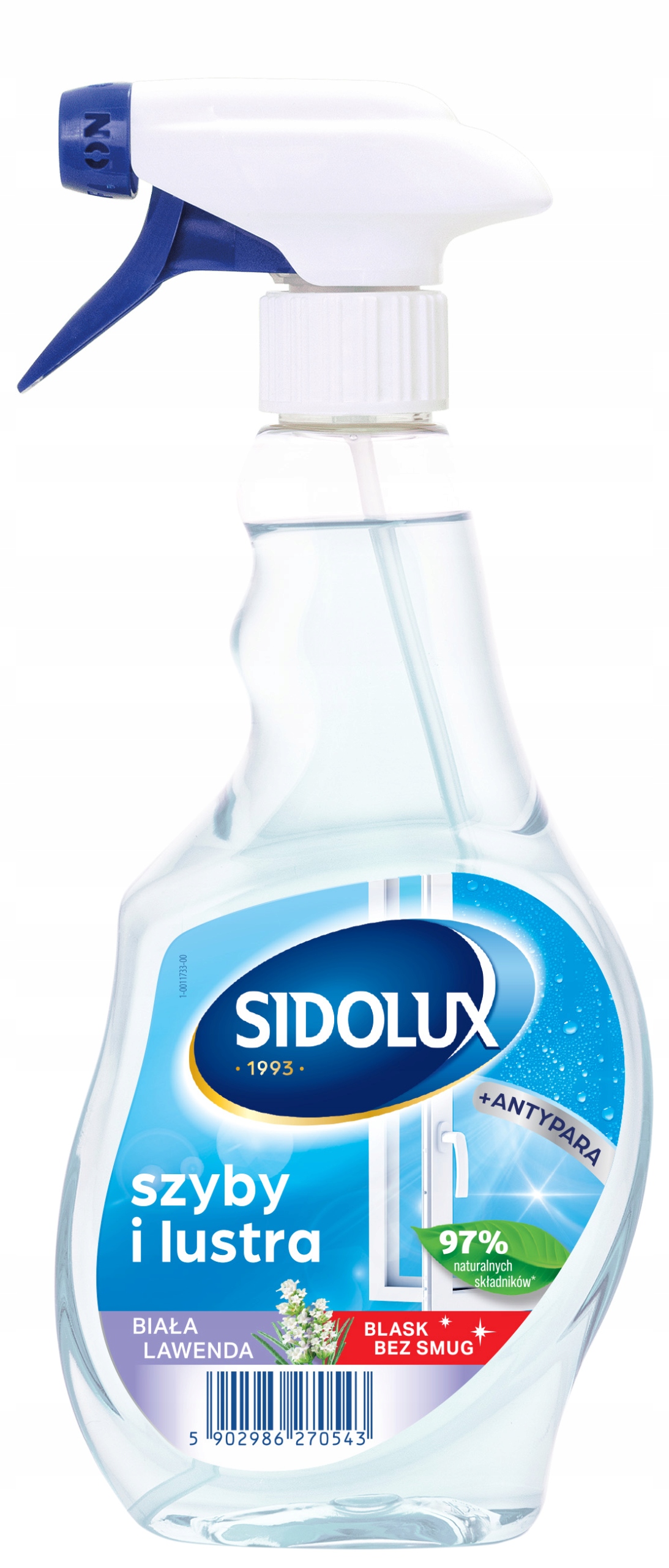 

Sidolux Antypara płyn do szyb lawenda 500 ml