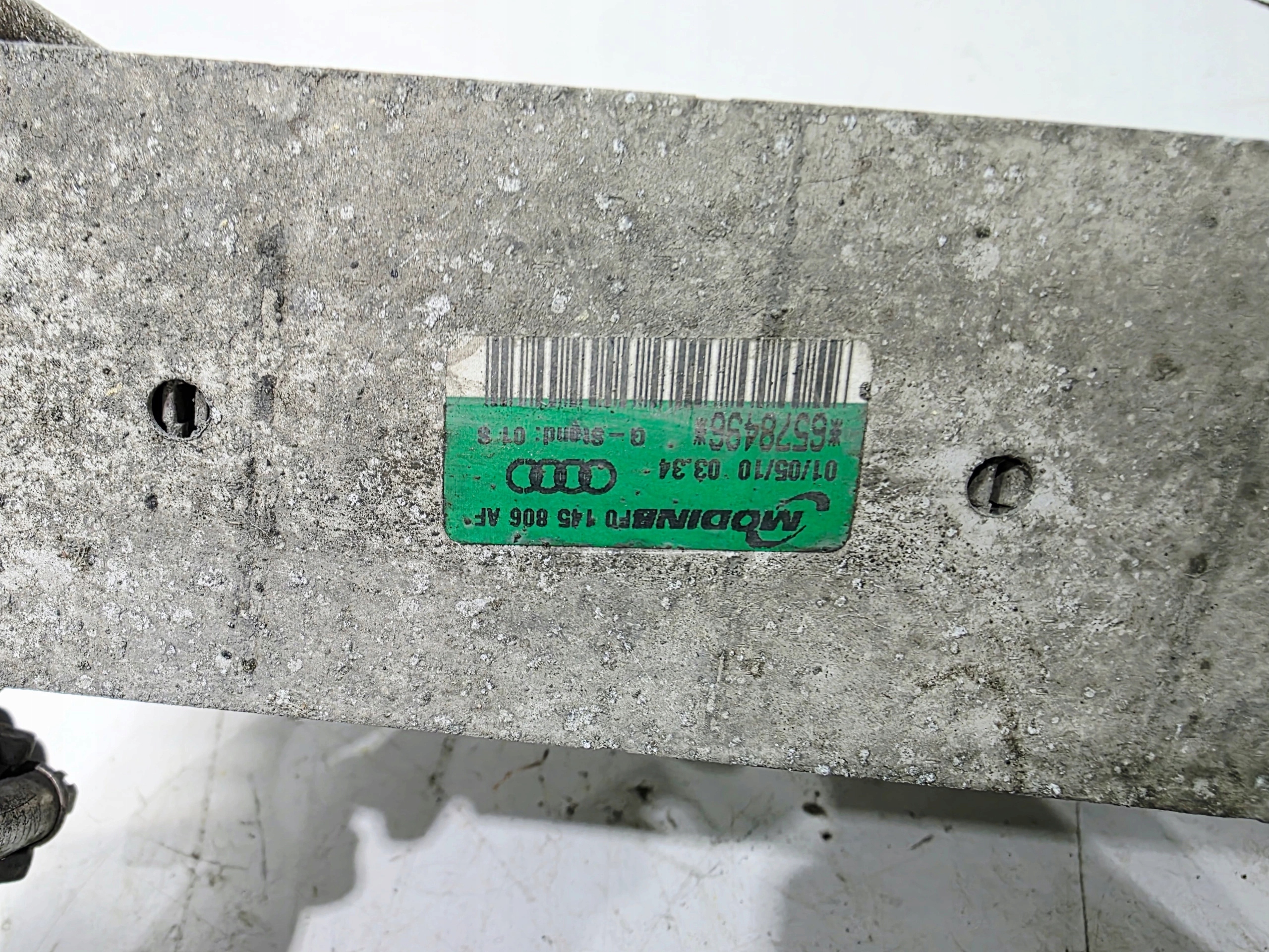 radiator air intercooler right AUDI A6 C6 4F0145686M 4F0145806AF