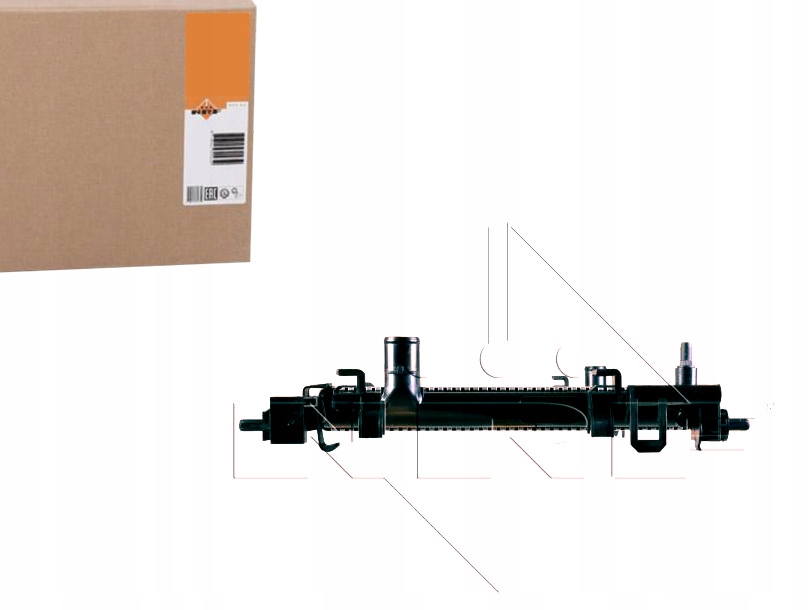 Chladič Motoru Nrf 1300339 1300312 13399870 132