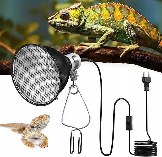 Levně Lampa GlowUp Topná Lampa Do Terária Pro Plazy Obojživelníků Svítidlo E27