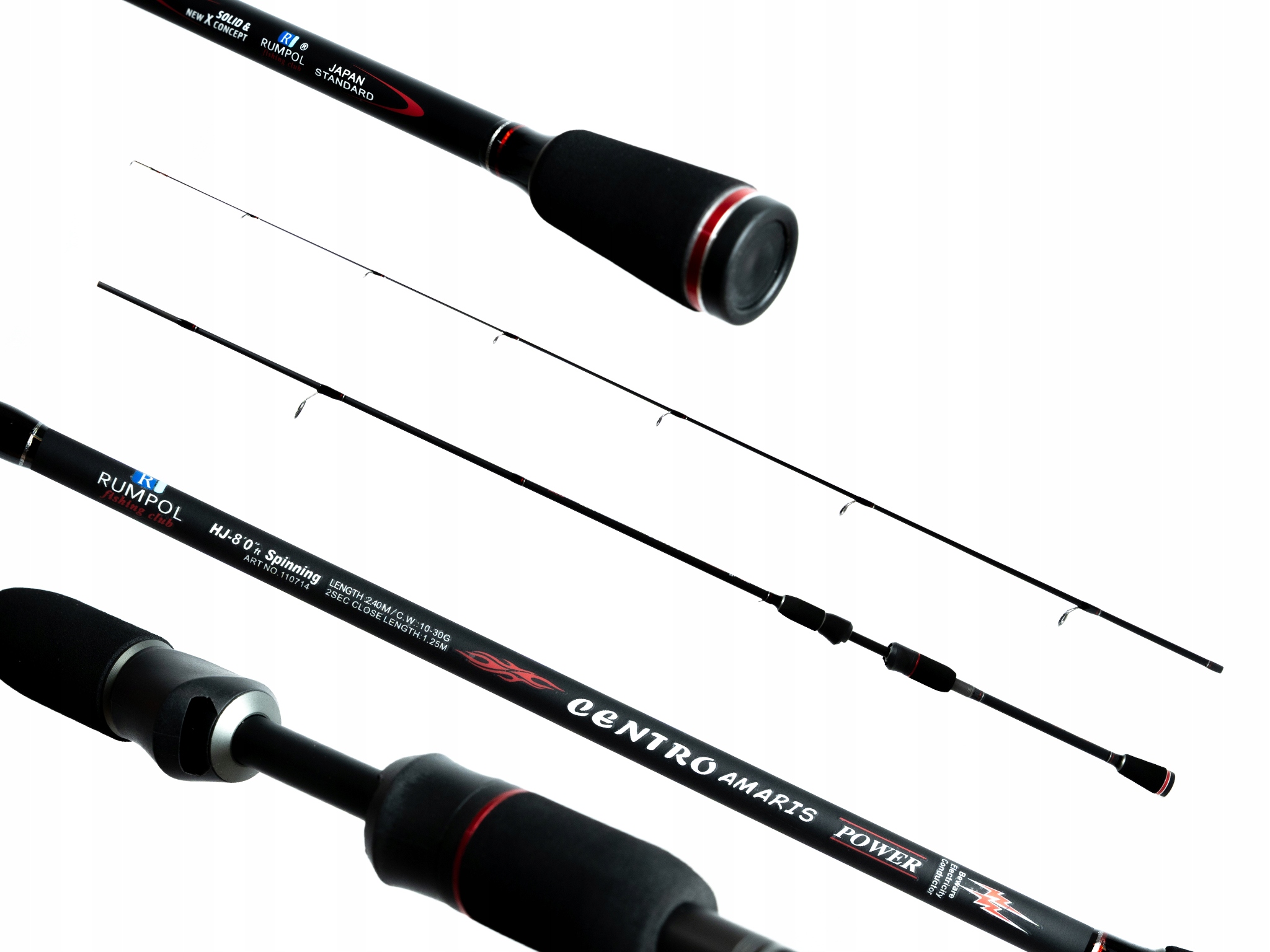 Carbon Přívlačový Prut 2,7 M Centro Amaris 270 CM 10-30 G 110715