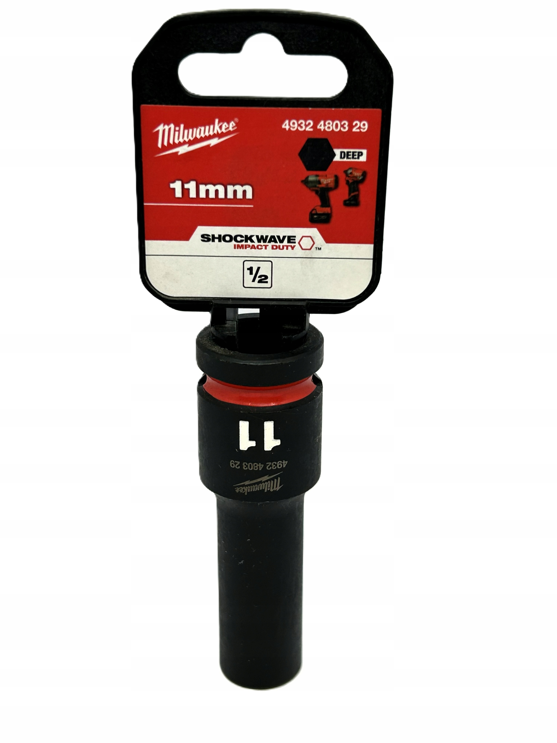 Nasadka Udarowa Długa Milwaukee 1/2 Std 11 mm