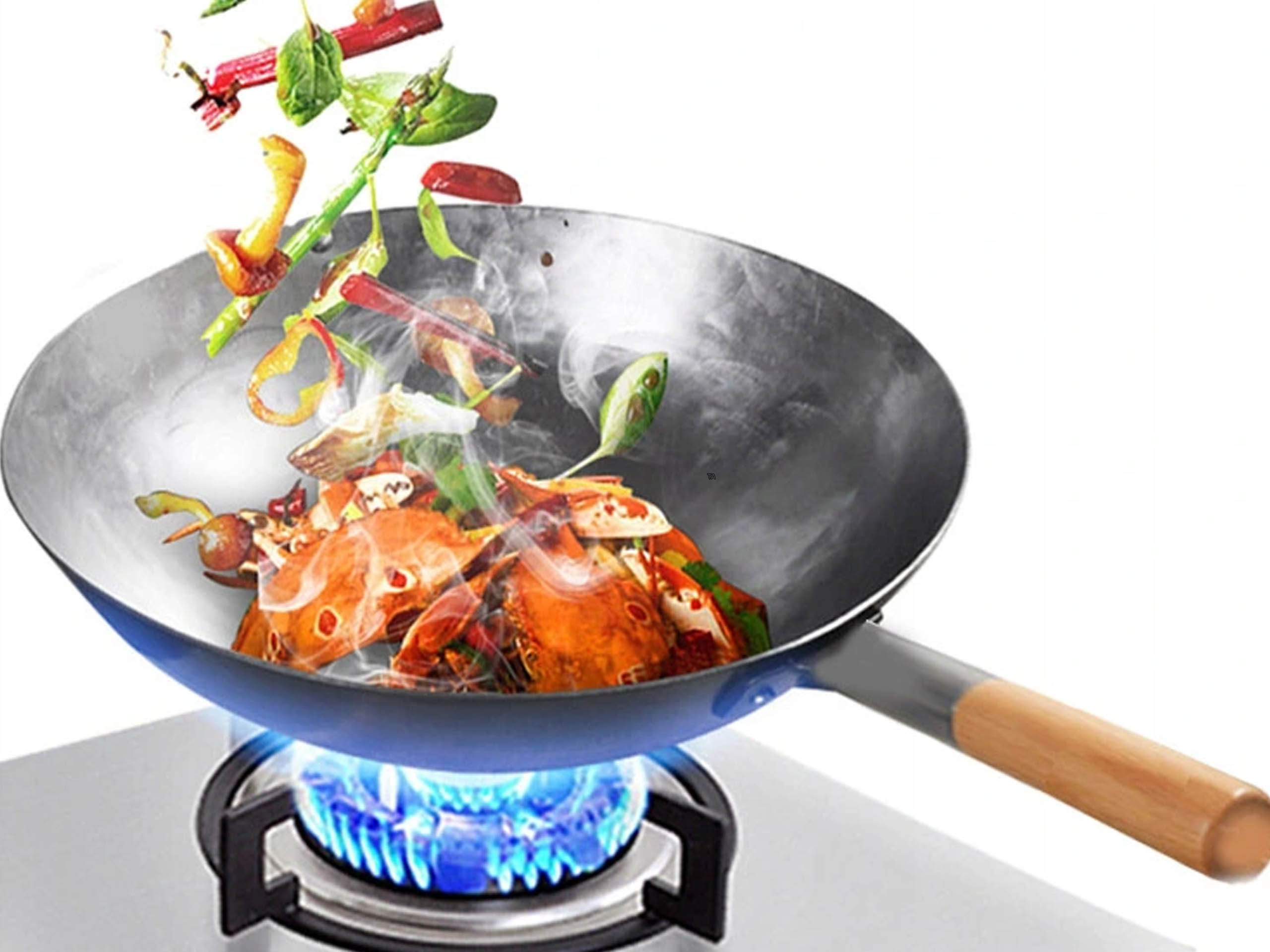 

Patelnia Kuta Stalowa Wok Chiński 10" 25cm